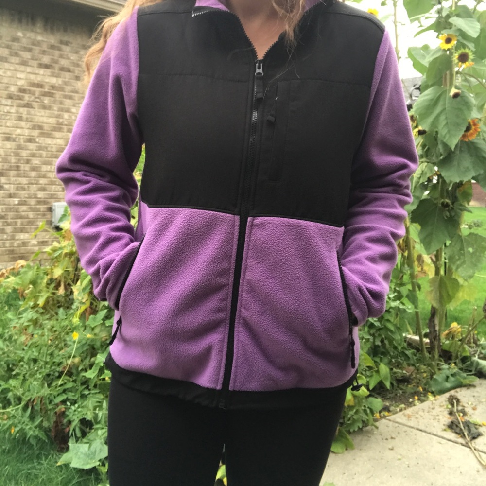 Purple fleece
